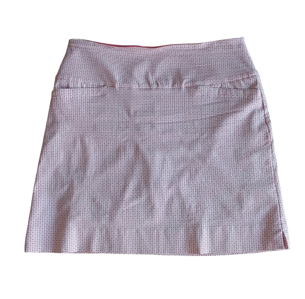 S.C & CO Women's Pink, White Athletic, Tennis, Pickleball Workout Skort SZ M